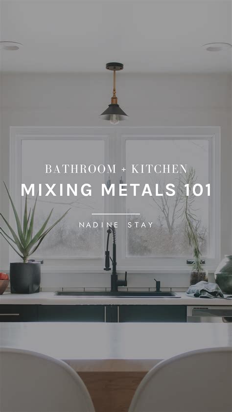 mixing metals in house|mixing metal finishes in house.